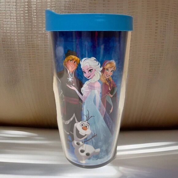Tervis Disney Frozen Princess Elsa & Anna 16 Ounce Tumbler With Lid Double Wall - Picture 1 of 8